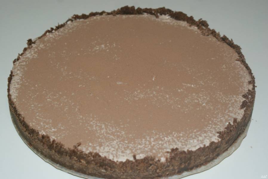 Шоколадный чизкейк без выпечки с творогом рецепт с фото