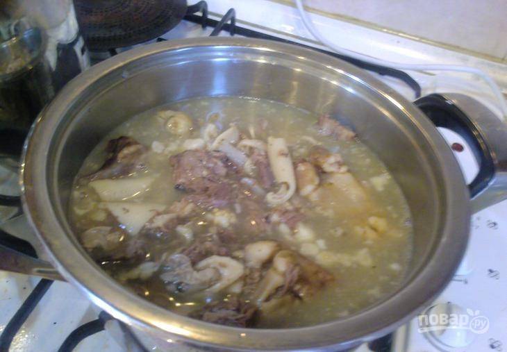 Рецепт хаша из свинины с фото пошагово в домашних условиях