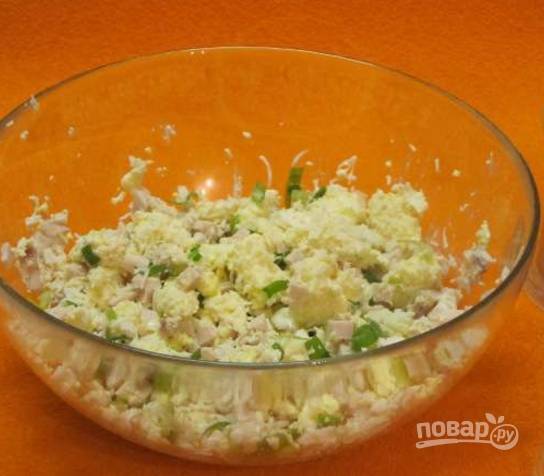 Теплый салат из молок лососёвых рыб - домашняя рецепт с фото