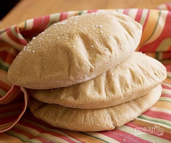 Хлеб пита — рецепт с фото пошагово