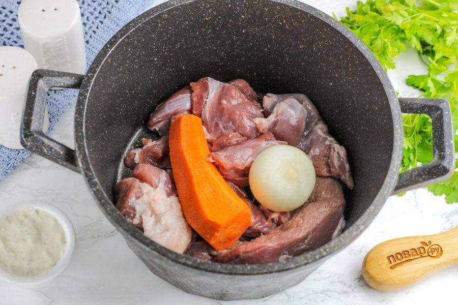 Заливное из говядины «Мясо Провансаль» пошаговый рецепт