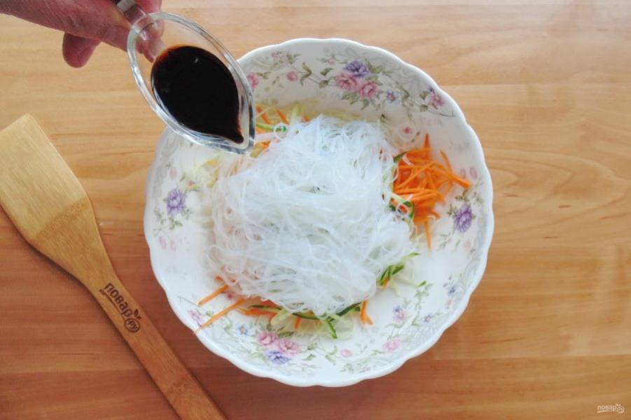 Салат фунчоза рецепт – Китайская кухня: Салаты. «Еда»