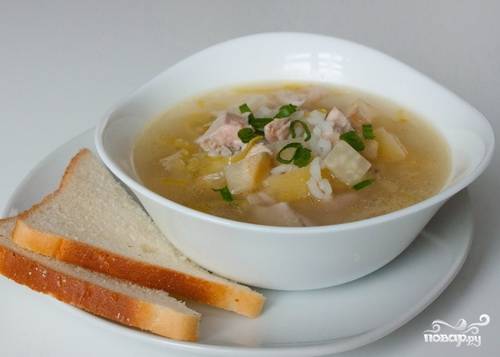 Ингредиенты для «Летний дачный суп с индейкой»: