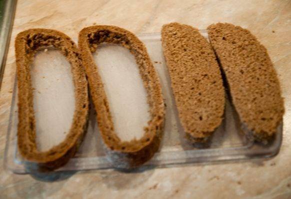 Яичница в хлебе - классический рецепт с фото