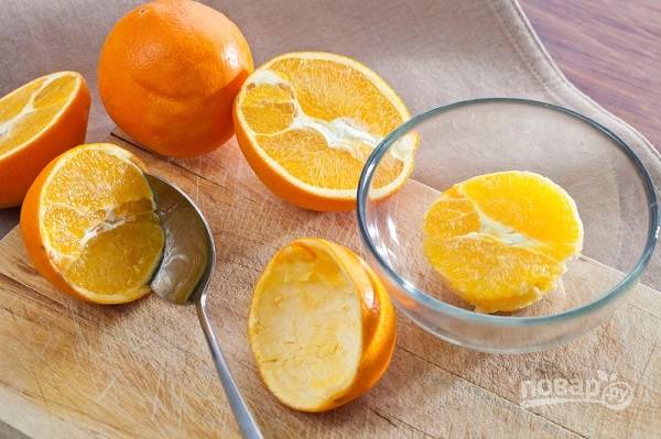 Желе в апельсине рецепт с фото пошагово