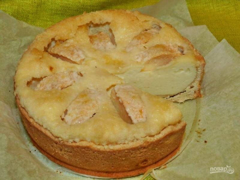 Творожно-яблочный пирог «Слоеный»