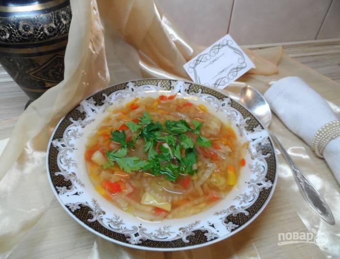 Овощной суп для похудения с сельдереем – пошаговый рецепт приготовления с фото