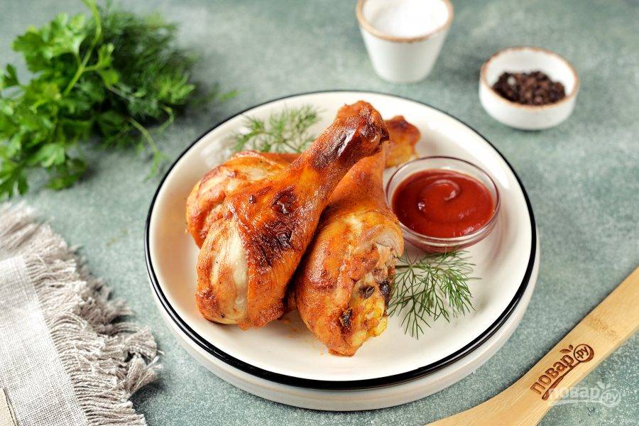 рецепт курицы в сметане на сковороде с чесноком и луком | Дзен