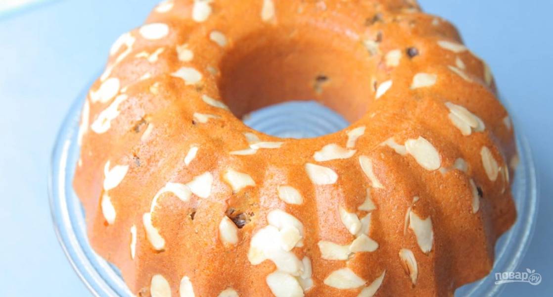 Сдобный пирог с грецкими орехами, пошаговый рецепт на ккал, фото, ингредиенты - Ксения П
