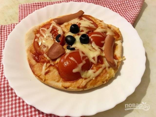 Пита-пицца Собачки