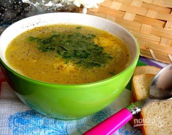 Гороховый суп с копчеными ребрышками: пошаговый рецепт