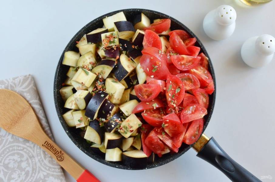 Овощное рагу с курицей и баклажанами. Пошаговый рецепт с фото