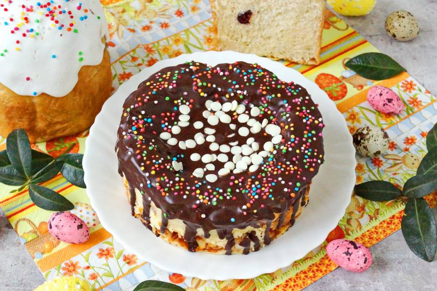 Творожная пасха в духовке