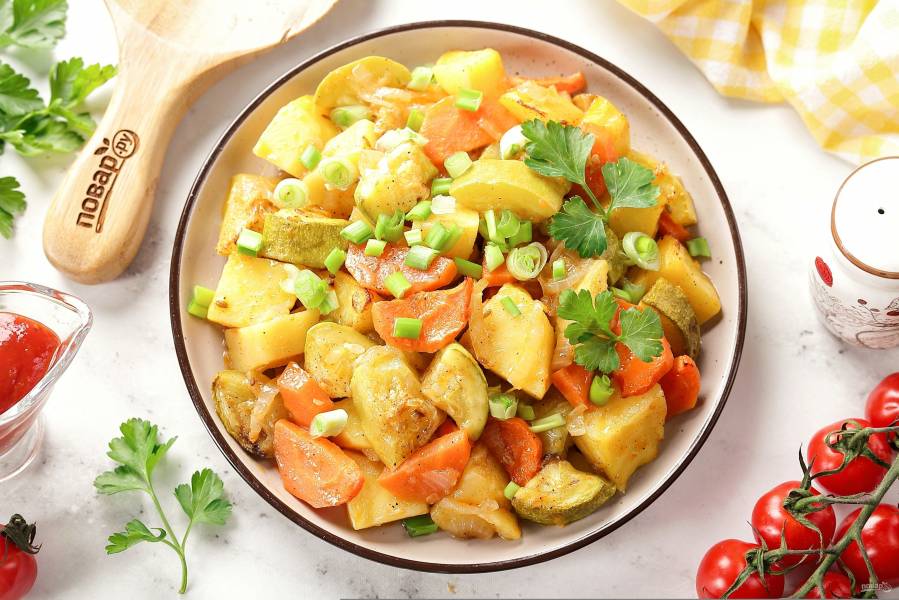 Запеченные овощи