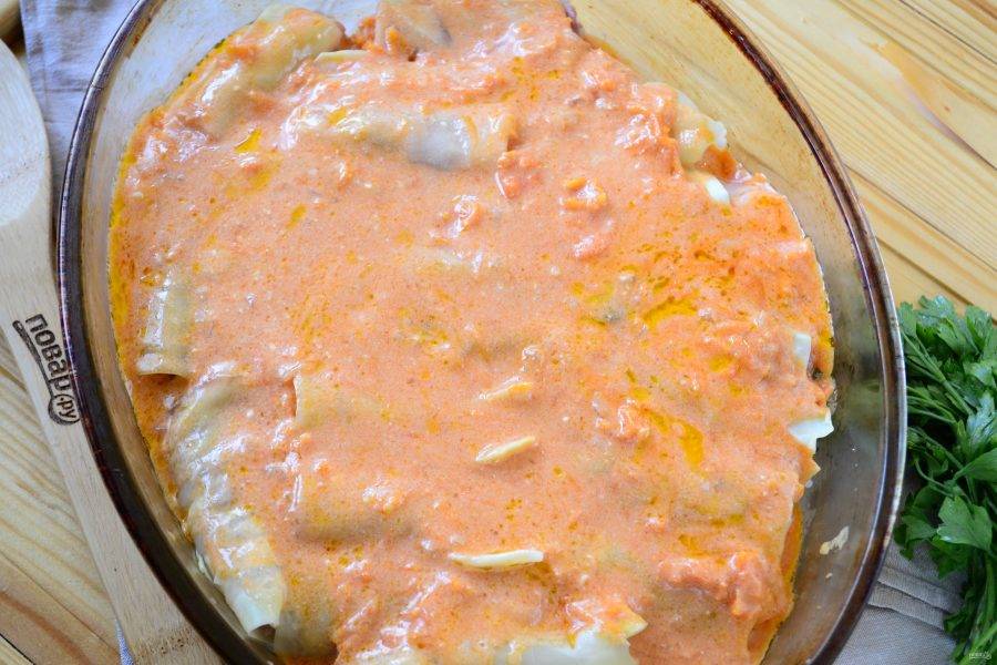 Подливка для голубцов со сметаной и томатной пастой: рецепт с фото пошагово