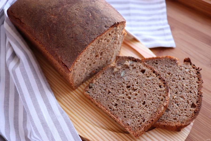Хлеб из ржаной муки в духовке: рецепт без дрожжей