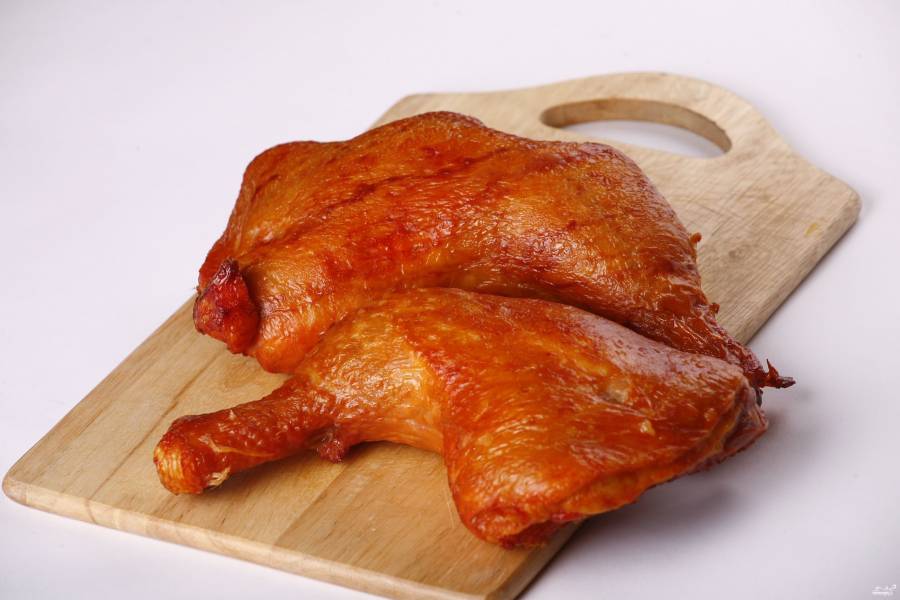 Холодная копченая курица в духовке – кулинарный рецепт