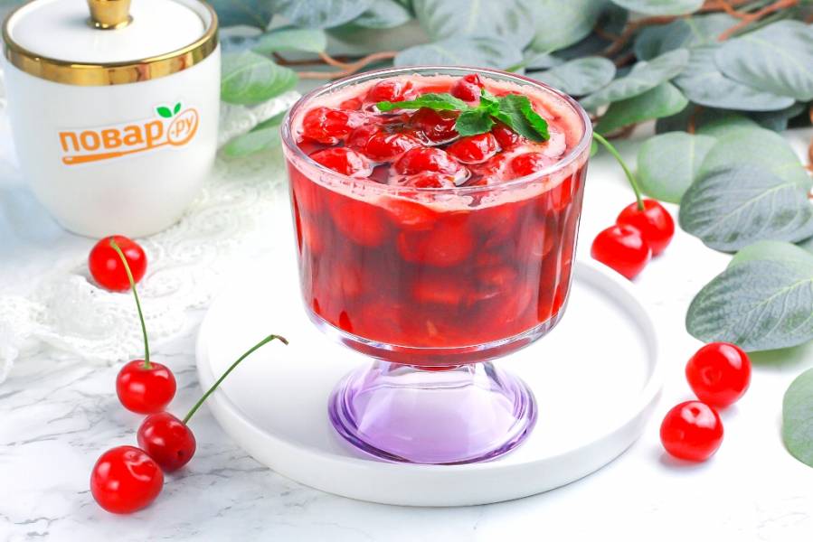 Вишня в сиропе