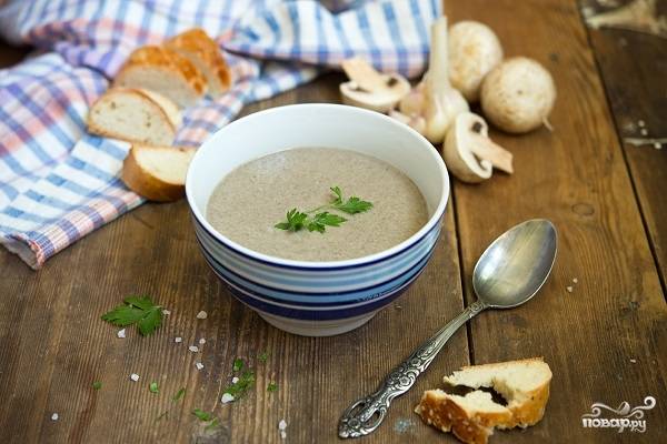 Ингредиенты для «Крем-суп из фасоли и шпината»: