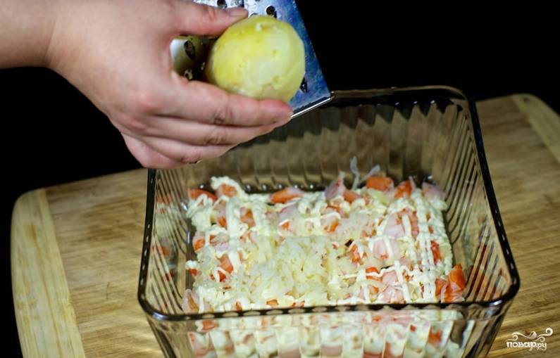 Салат с креветками и авокадо рецепт