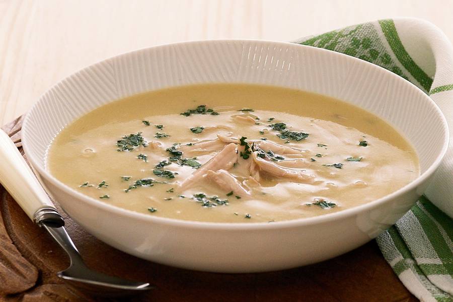 Пошаговый рецепт супа-пюре из курицы