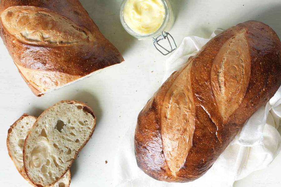 Хлеб на закваске в мультиварке – фото рецепт