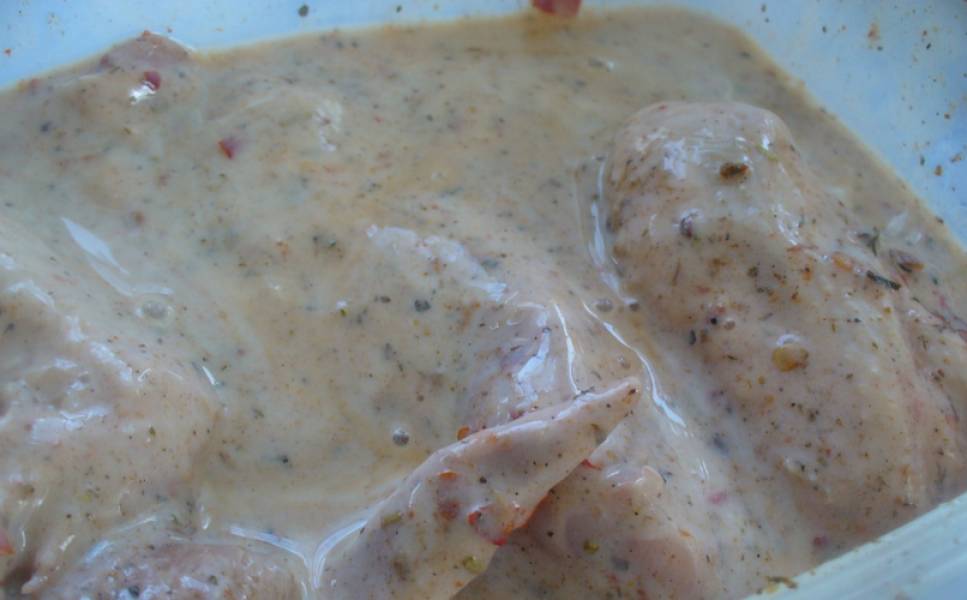 Шашлык на кефире из курицы рецепт с фото пошагово