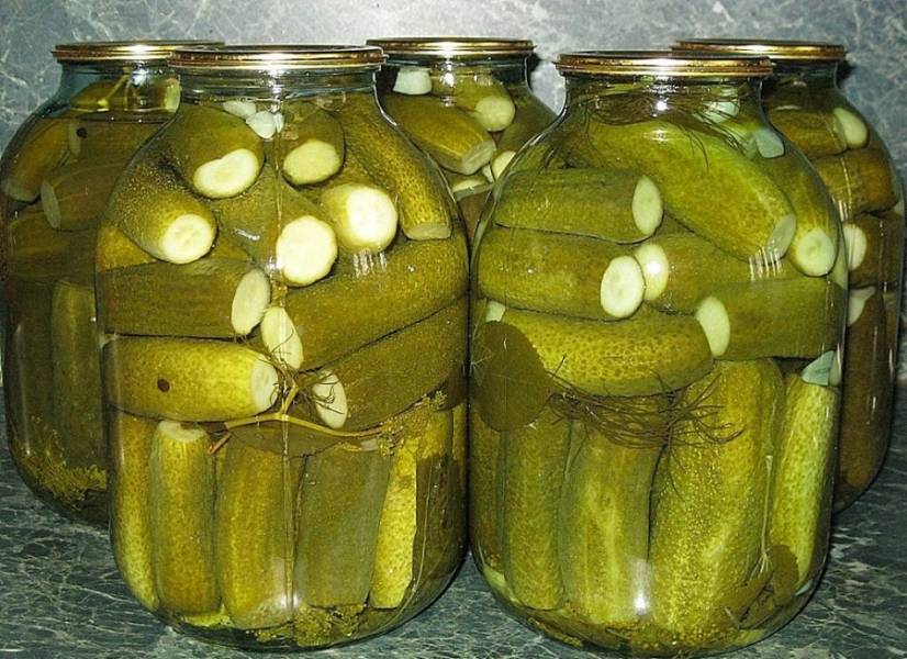 Огурцы убрать на хранение.