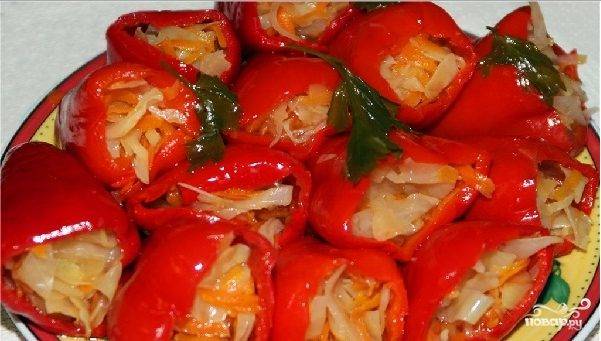Перец с морковью на зиму