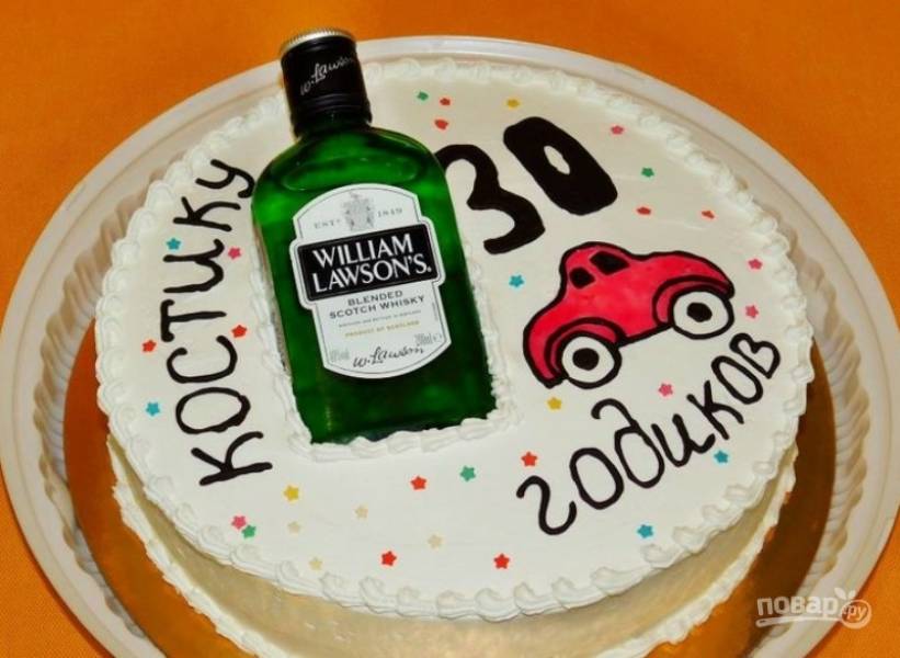 Торт для парня на День рождения - пошаговый рецепт с фото на aikimaster.ru