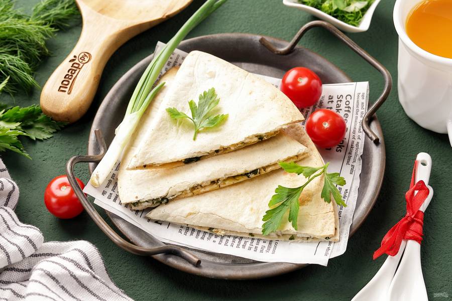 Тортилья в аэрогриле