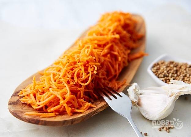 Рецепт 1: морковь по-корейски