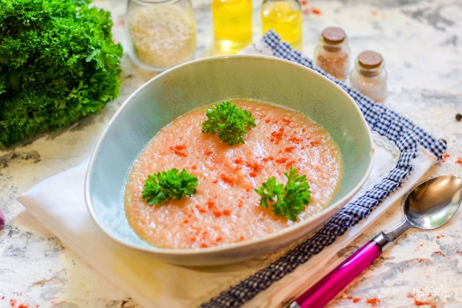 Суп-пюре из кабачков – кулинарный рецепт