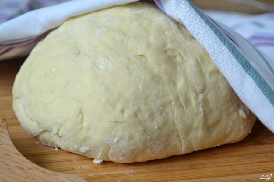 Пирог печёный из дрожжевого теста - пошаговый рецепт с фото | Азбука рецептов