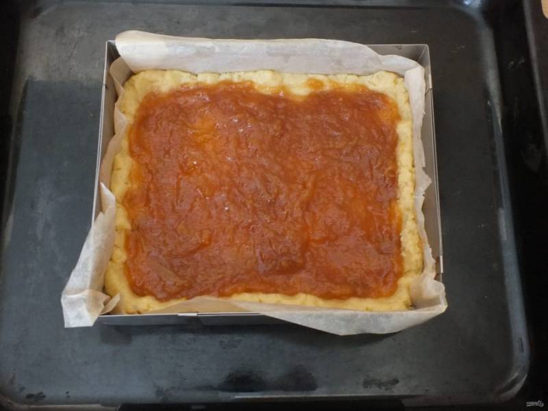 Как приготовить Насыпной пирог Каракум с джемом просто рецепт пошаговый