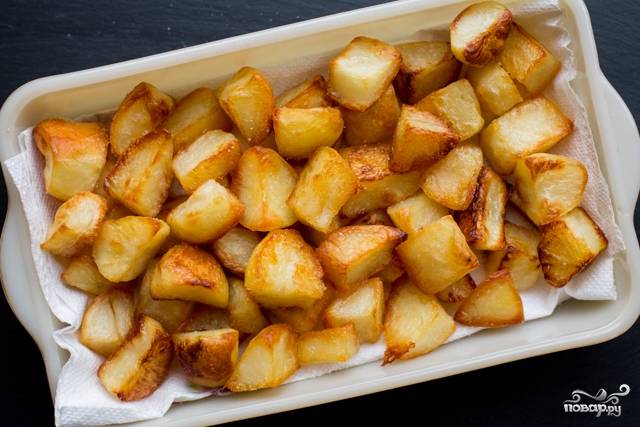 Картофель, запечённый в духовке