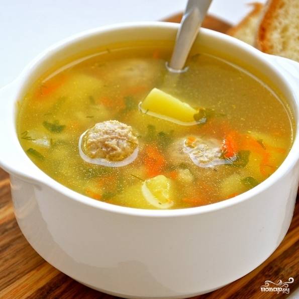 Классический суп с фрикадельками – Свежие Рецепты – кулинарный сайт