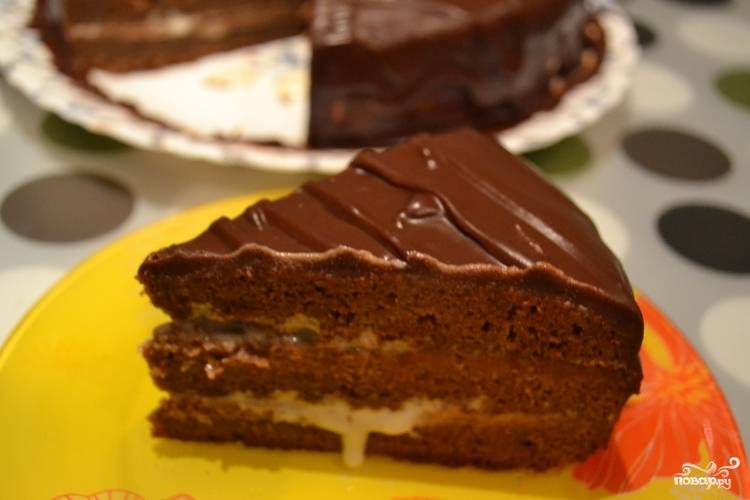 Рецепт: Торт «Шифоновая Прага». Самый вкусный шоколадный торт - Типичный Кулинар