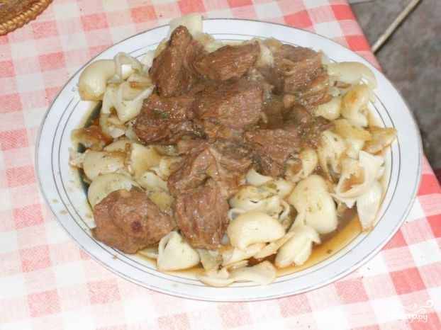 Макароны с мясом, вкусных рецептов с фото Алимеро