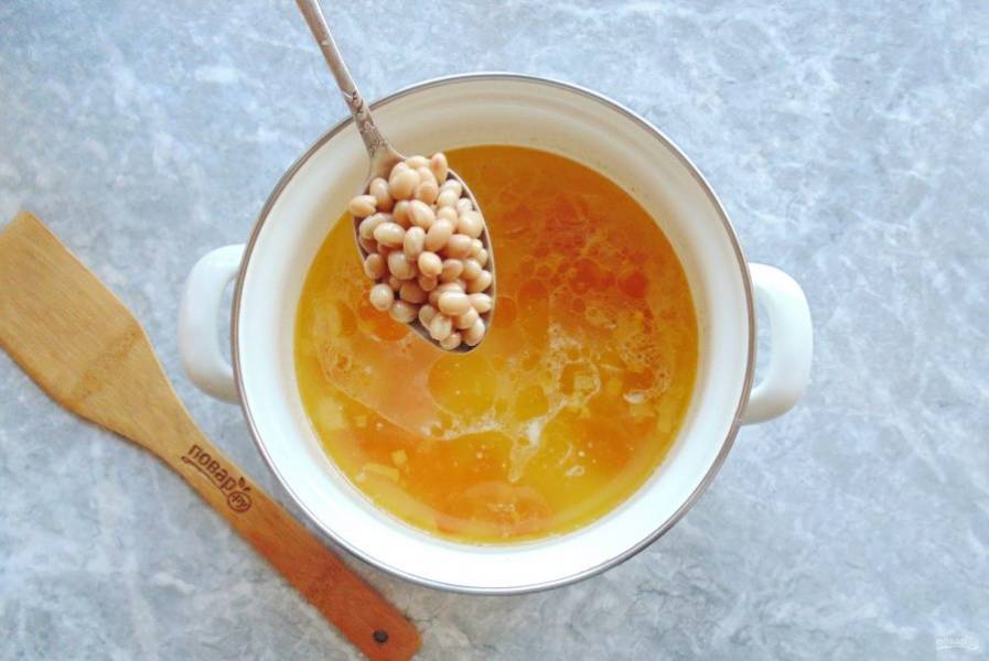 Фасолевый суп с курицей, пошаговый рецепт на ккал, фото, ингредиенты - bellaira