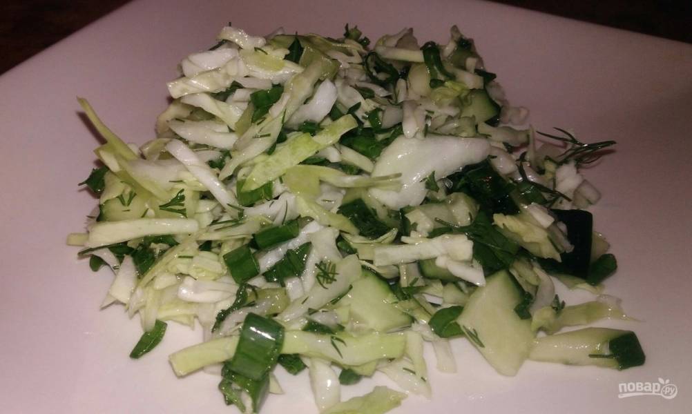 6 очень вкусных салатов из капусты на зиму