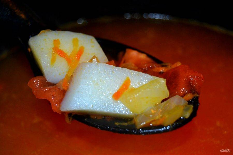 Суп из соленой рыбы – семги