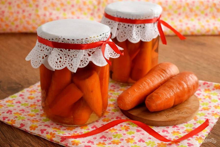 Морковь на зиму в банках: рецепт приготовления пошагово