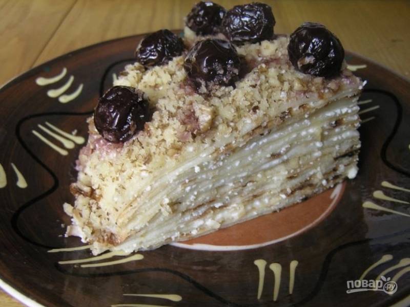 Блинный торт с малиной | Philips