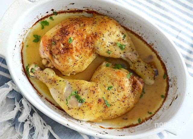 Рецепт курицы в духовке с пошаговыми фото