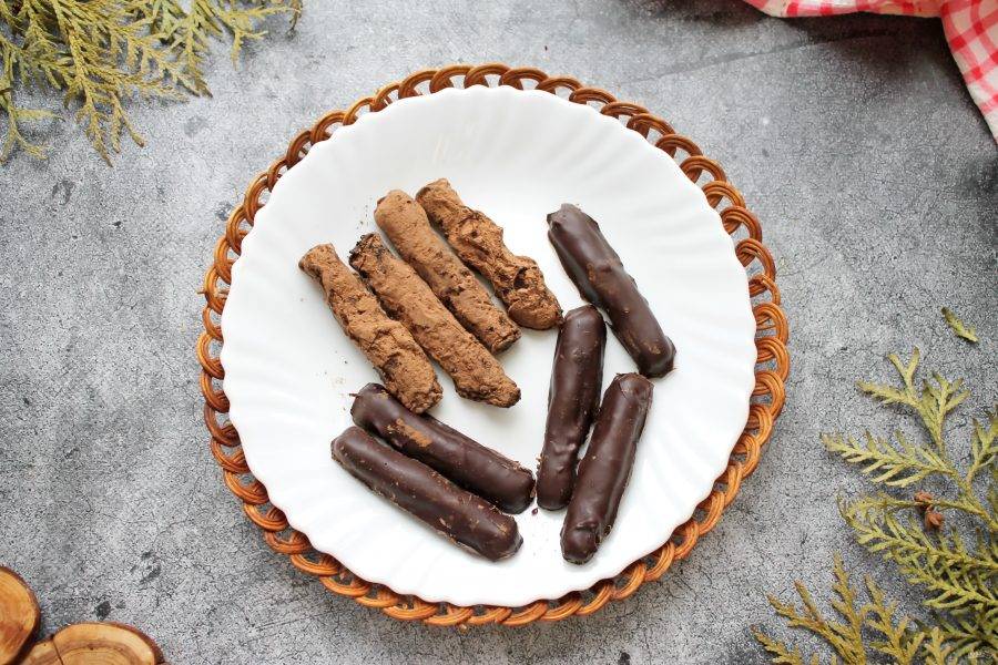 Шоколадные палочки: нежное домашнее печенье со сливочным вкусом | Готовим с Татьяной | Дзен