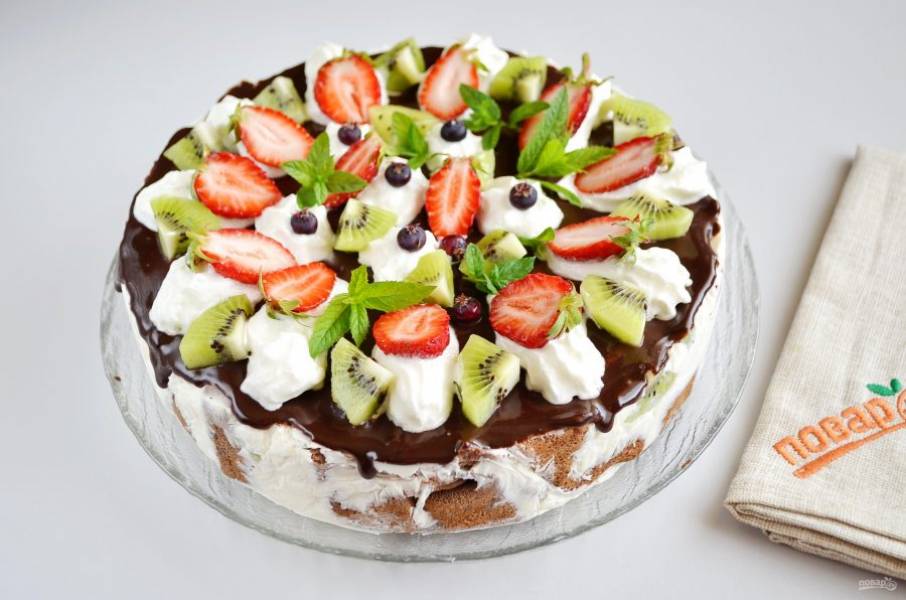 Классический рецепт с фото. Вкусный торт из молотой или перекрученной черемухи