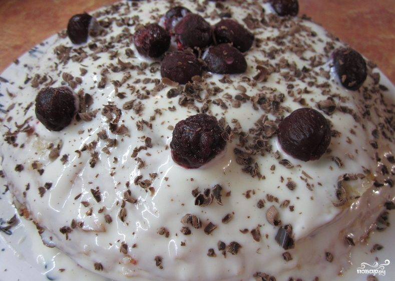 Французский торт Крепвиль блинный рецепт с фото пошагово