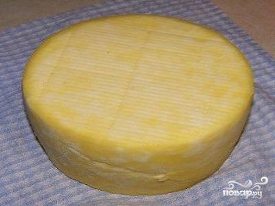 Голландский твердый сыр в домашних условиях