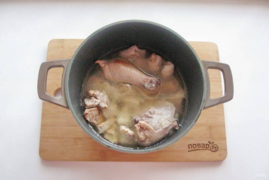 Пошаговый рецепт приготовления плова с курицей